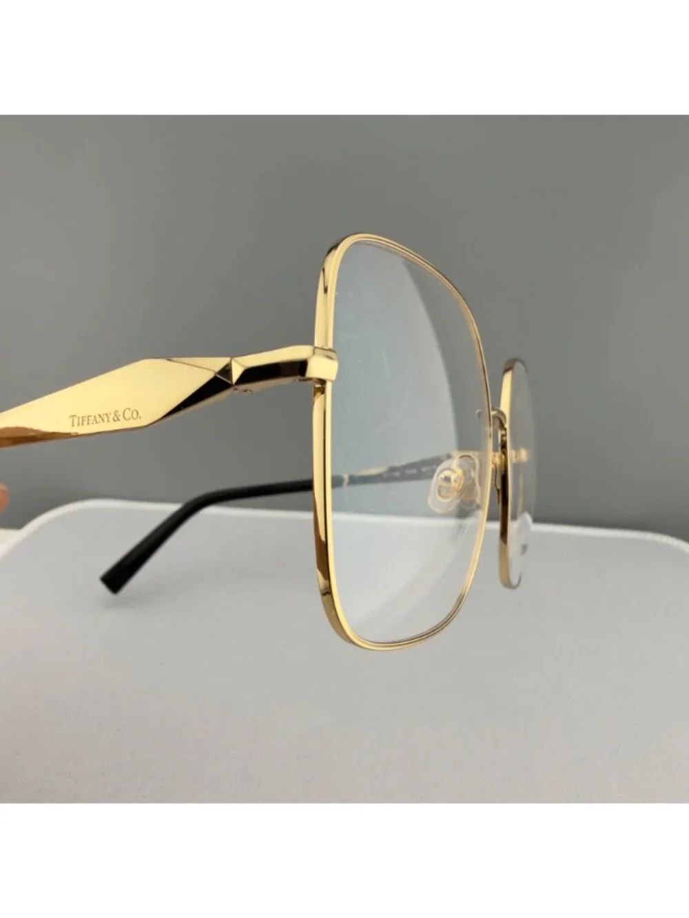 Tiffany TF1151 6002 Eyeglasses Frames Shiny Pale Gold Metal 56-16-140